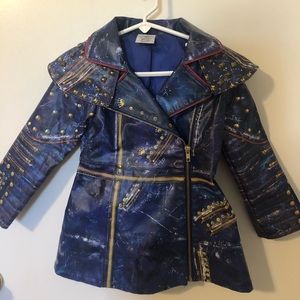 Disney Descendants Blue Leather Jacket